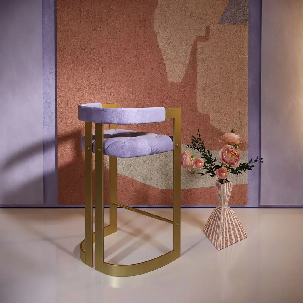 Chairs - Winfrey Bar Chair Handmade in Portugal By Ottiu - OTTIU