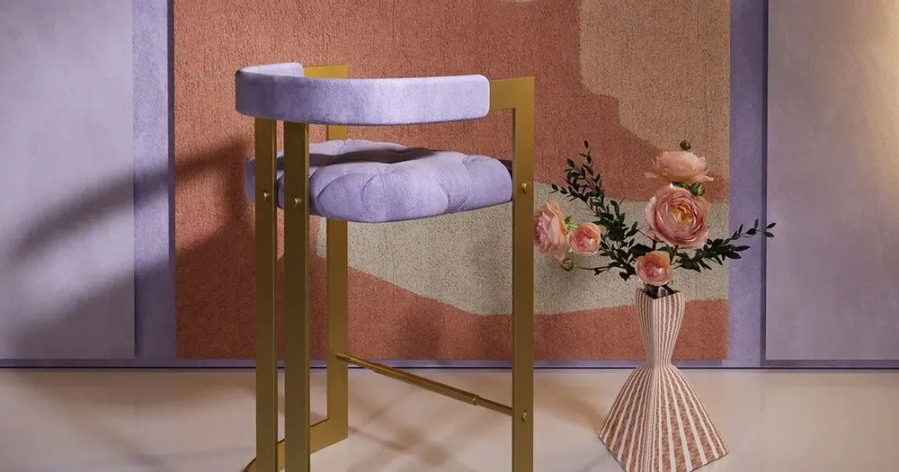 Chairs - Winfrey Bar Chair Handmade in Portugal By Ottiu - OTTIU