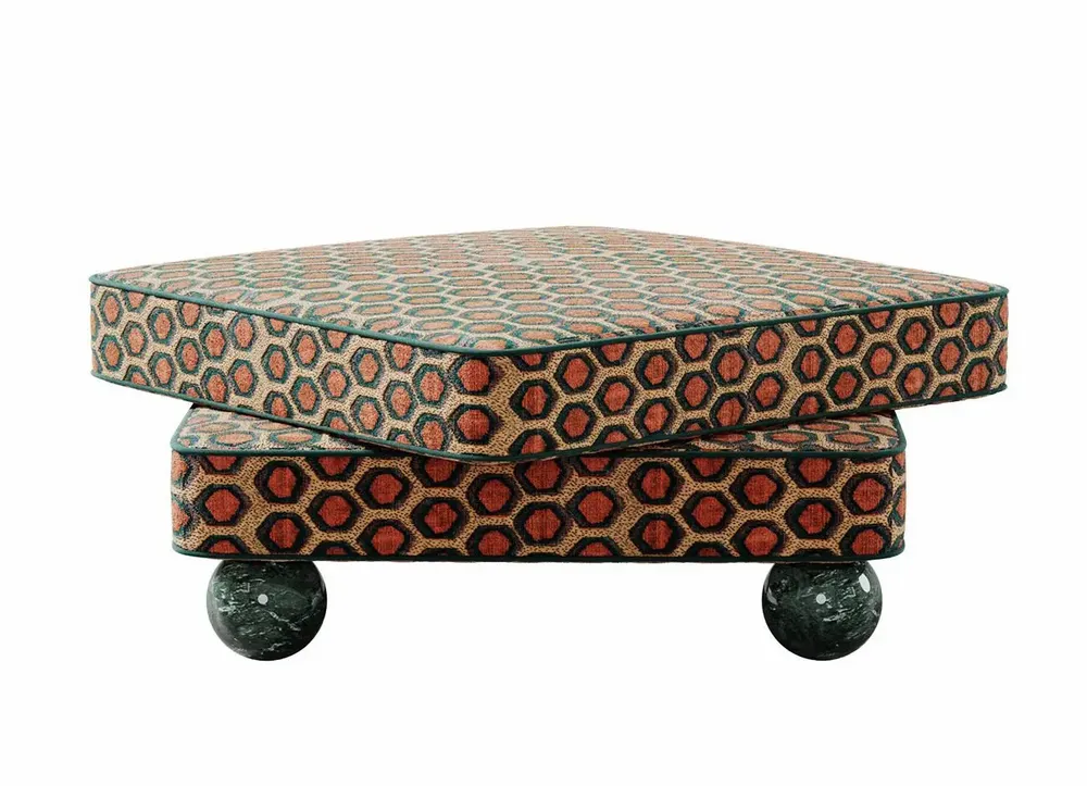Ottomans - Madonna Ottoman Handmade in Portugal By Malabar - MALABAR