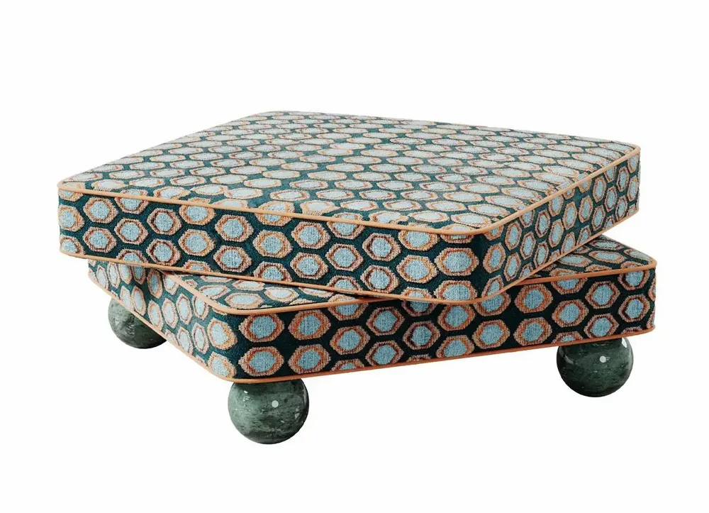 Ottomans - Madonna Ottoman Handmade in Portugal By Malabar - MALABAR