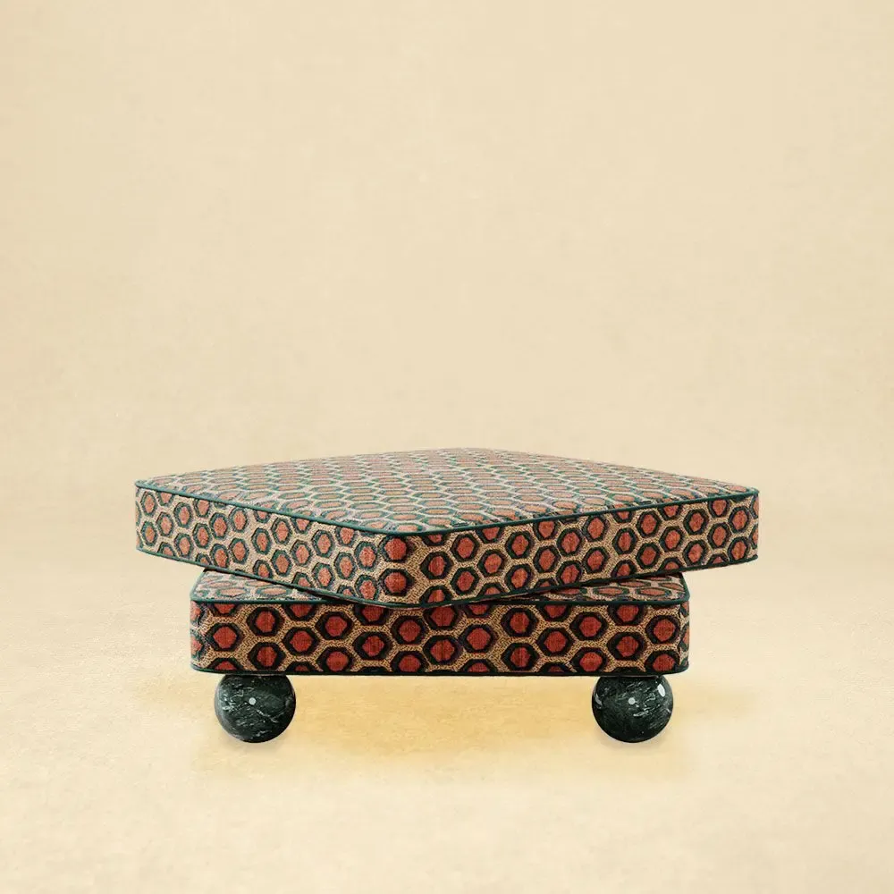 Ottomans - Madonna Ottoman Handmade in Portugal By Malabar - MALABAR