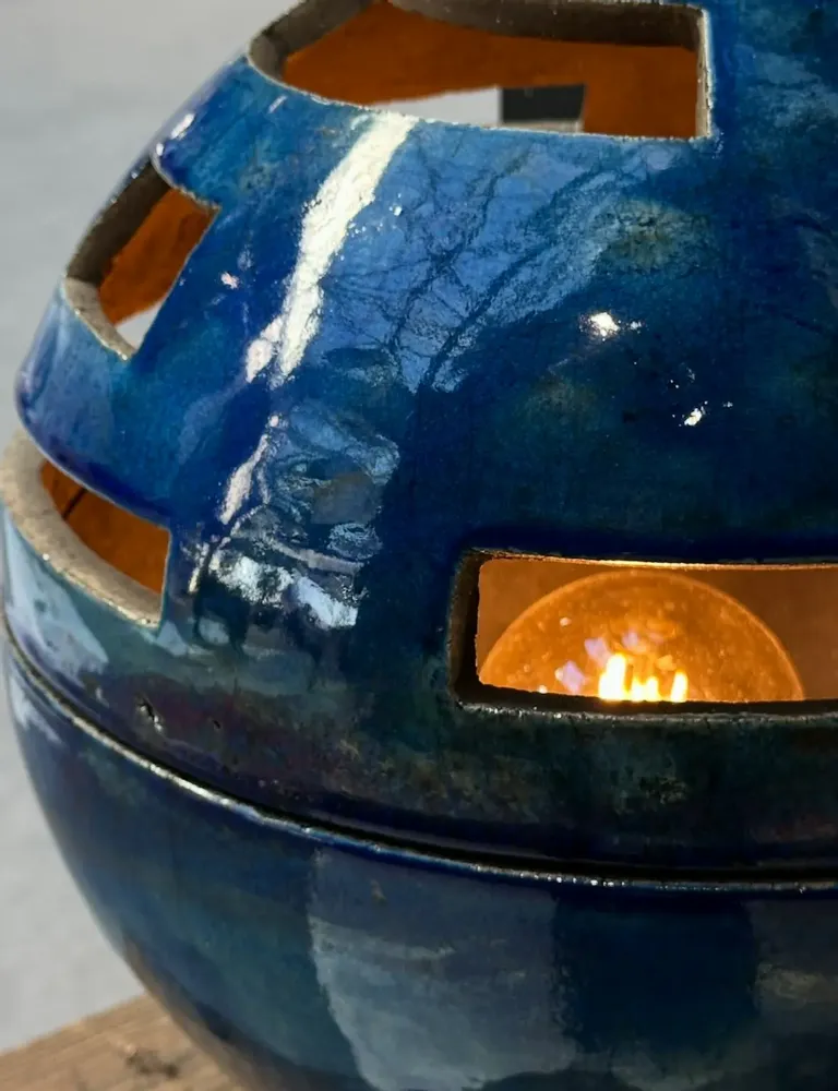 Lampes de table - Paire de lampes de table Solar S / Solar R - GALERIE SANA MOREAU