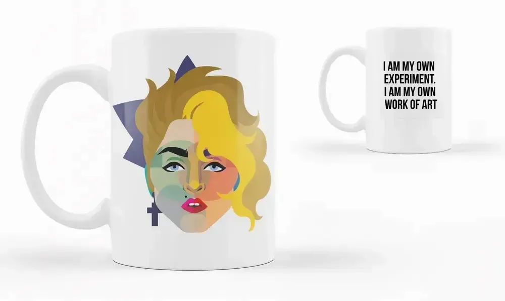 Tasses et mugs - Mug Geo Madonna en anglais - KALIDOSKOPIO