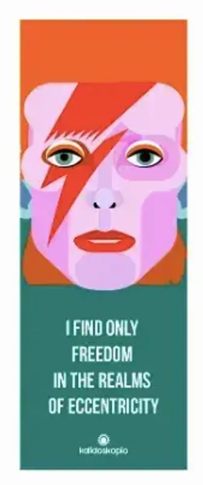 Gifts - Geo David Bookmark with English phrase - KALIDOSKOPIO
