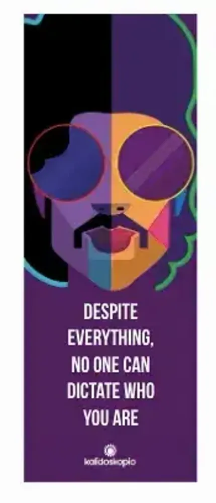 Gifts - Geo Prince Bookmark with English phrase - KALIDOSKOPIO