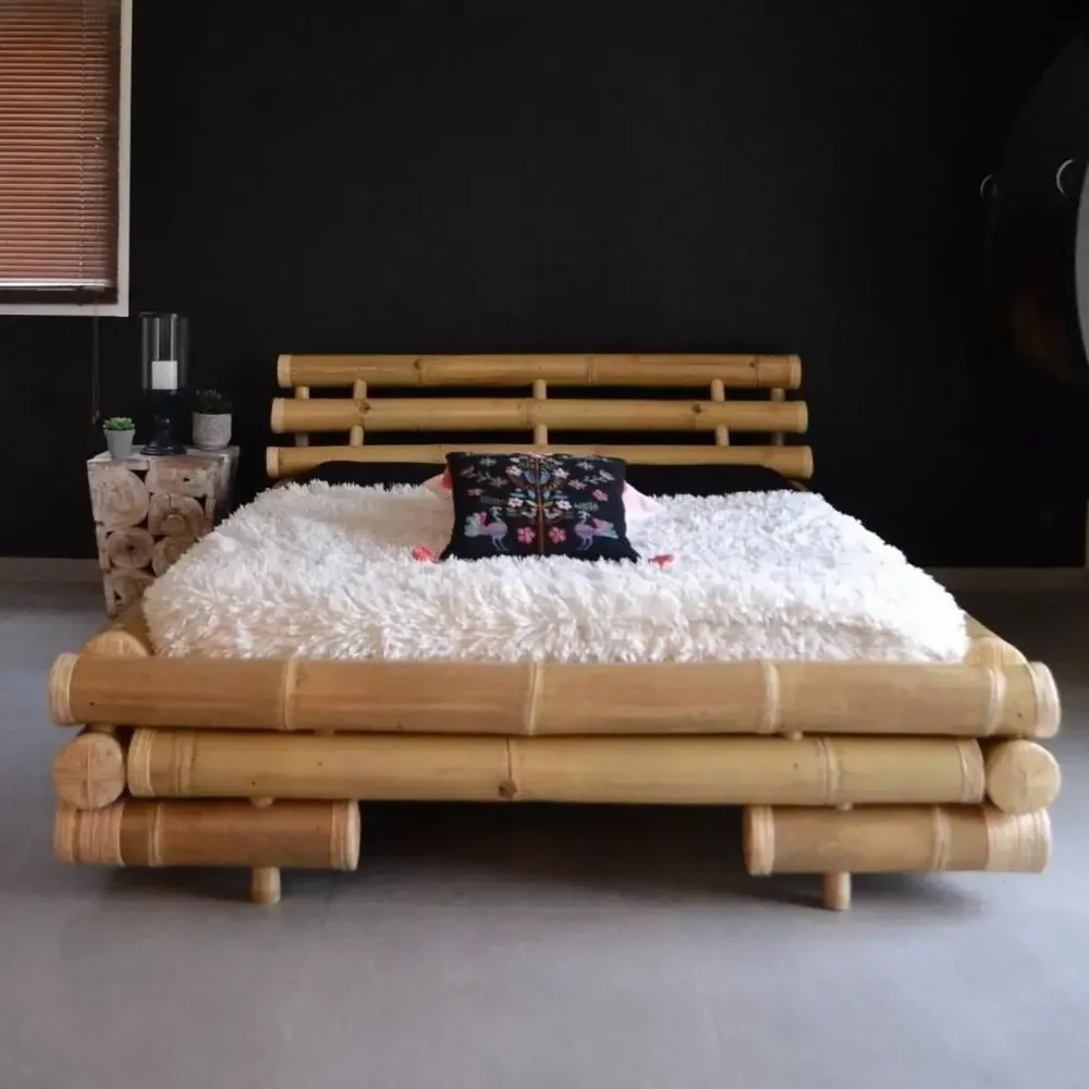 Lits - OPAL - Lit en bambou 160*200 - HYDILE
