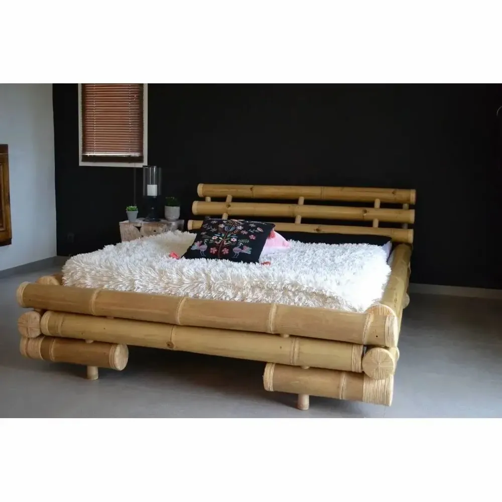 Lits - OPAL - Lit en bambou 160*200 - HYDILE