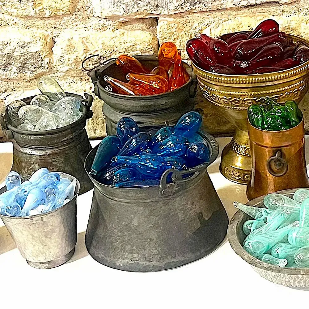 Outdoor decorative accessories - GLASS DROP - LA MAISON DAR DAR