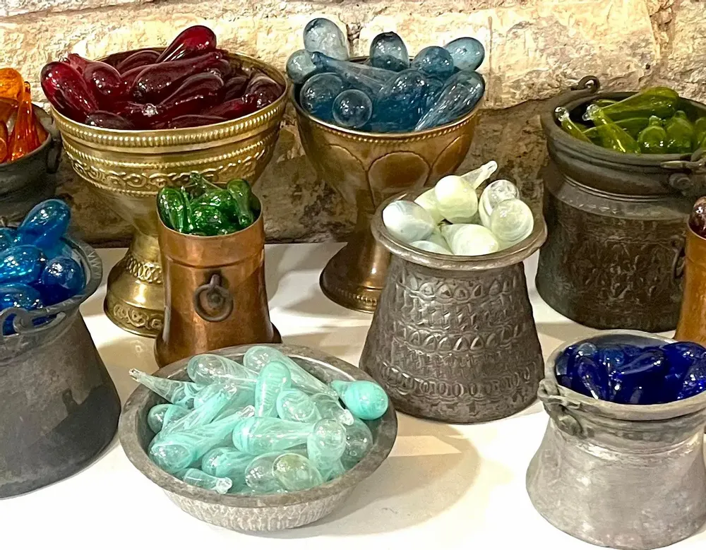 Outdoor decorative accessories - Goutte de verre recyclé - LA MAISON DAR DAR