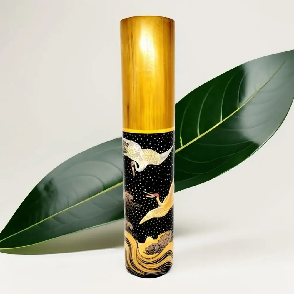 Decorative objects - Lacquered nartural Bamboo - SATCHA