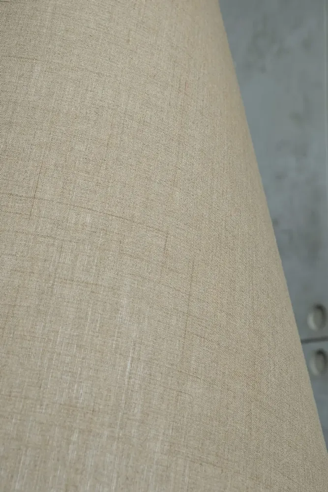 Lampadaires - Lampadaire Vereteno — Base sculpturale en érable carbonisé avec abat-j - PLETOSTUDIO