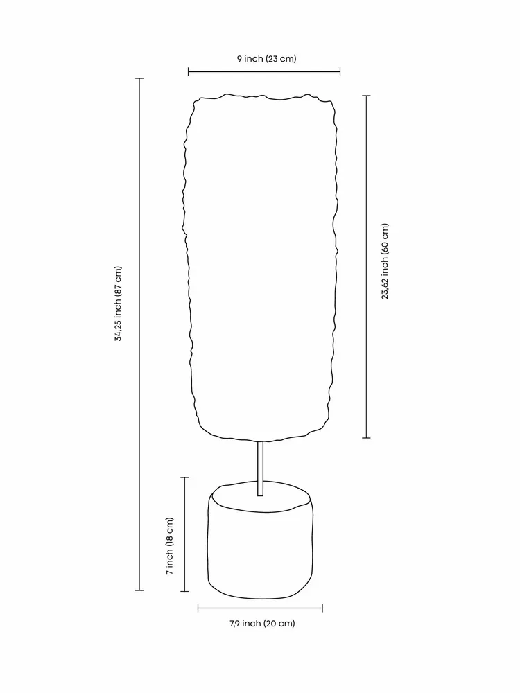 Lampadaires - Lampadaire BAVO — Éclairage sculptural fait main - PLETOSTUDIO