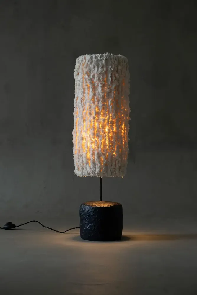 Lampadaires - Lampadaire BAVO — Éclairage sculptural fait main - PLETOSTUDIO