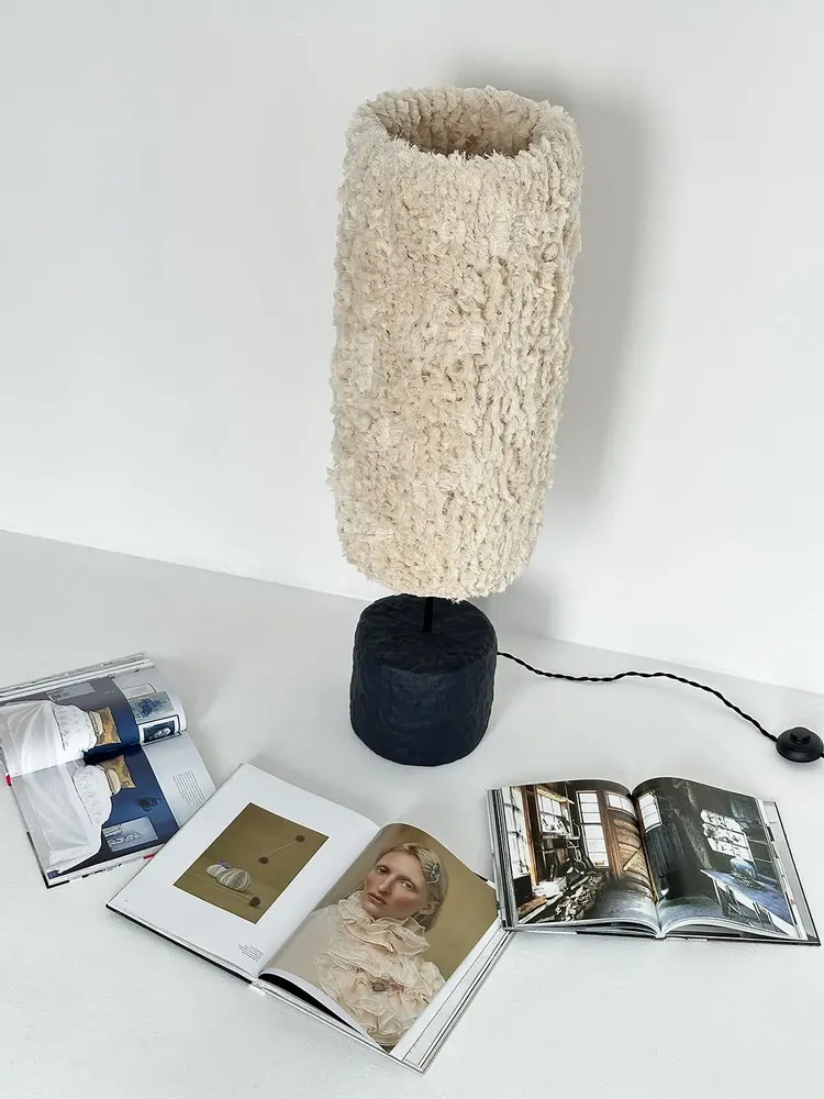Lampadaires - Lampadaire BAVO — Éclairage sculptural fait main - PLETOSTUDIO