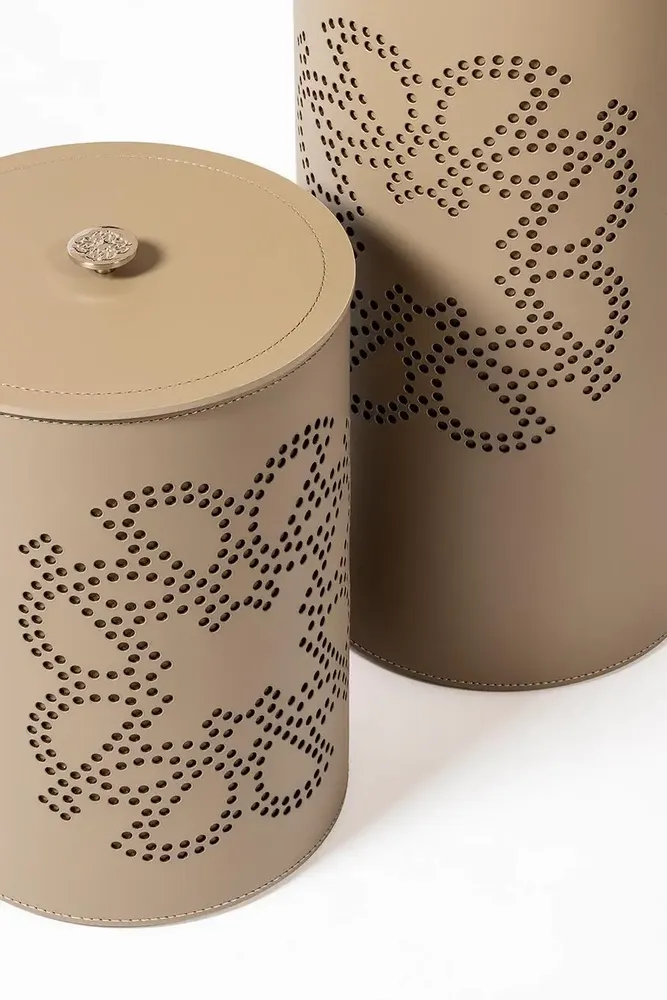 Decorative objects - ECUSSON WASTEPAPER BIN - ELIE SAAB MAISON
