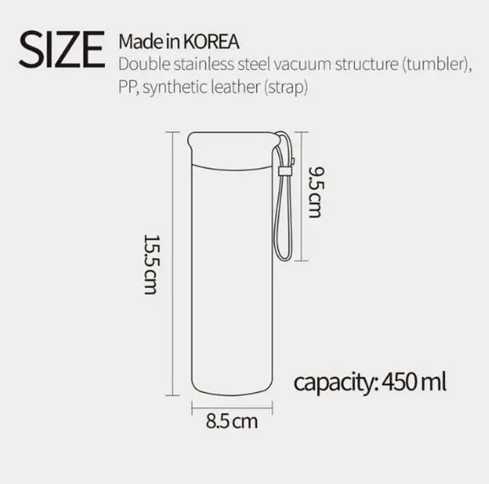 Cadeaux - [MIMI DESIGN] Gobelet MIMIDAR Dancheong (450 ml) - KCDF