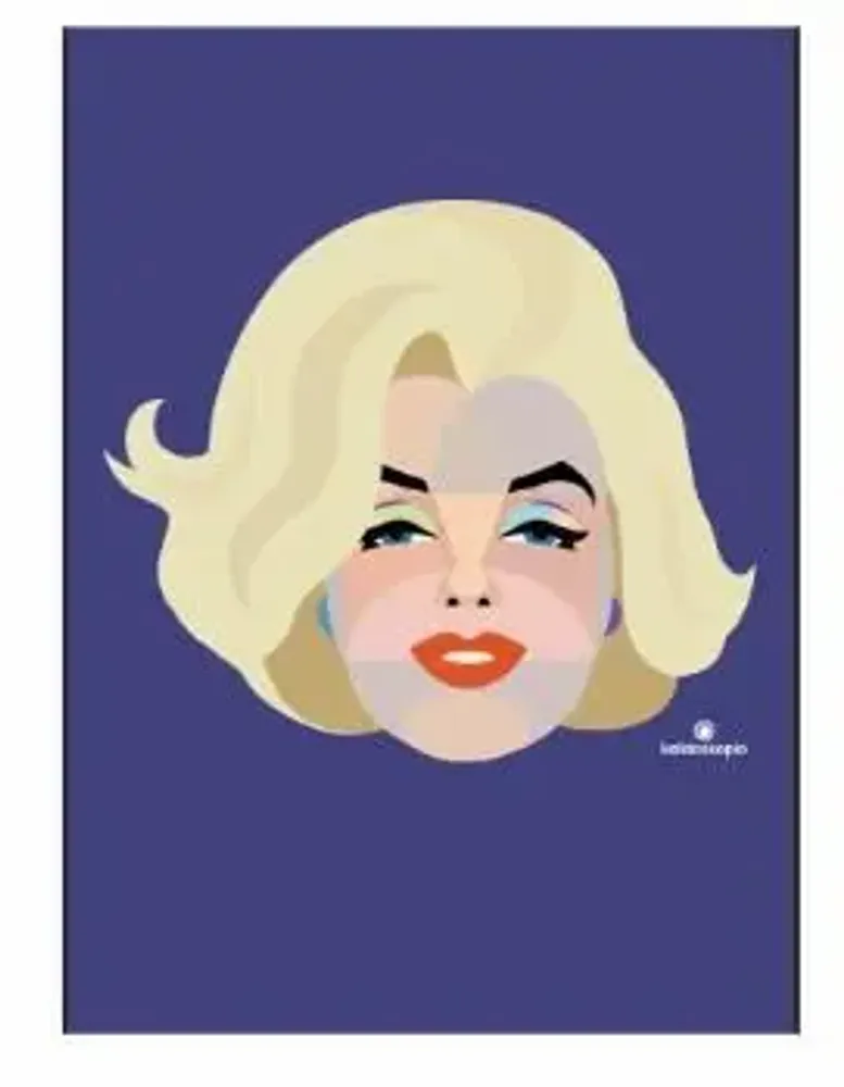 Affiches - Feuille illustrée de Marilyn - KALIDOSKOPIO