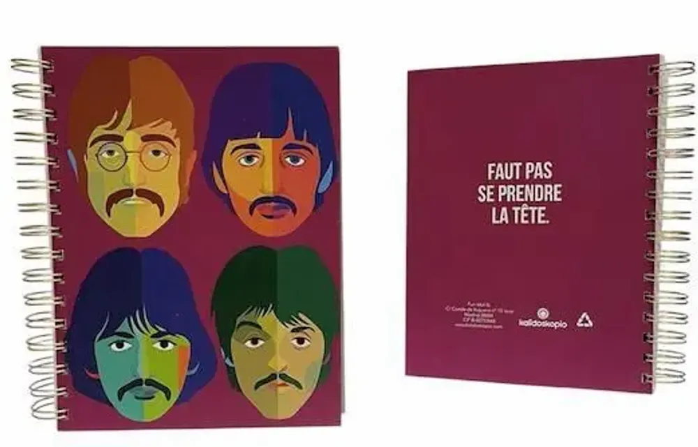 Stationery - GEO ECO Beatles Notebook - KALIDOSKOPIO