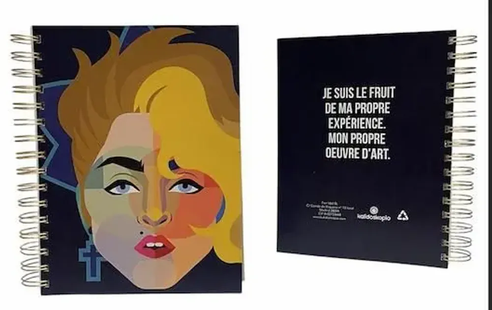 Stationery - GEO ECO Madonna Notebook - KALIDOSKOPIO