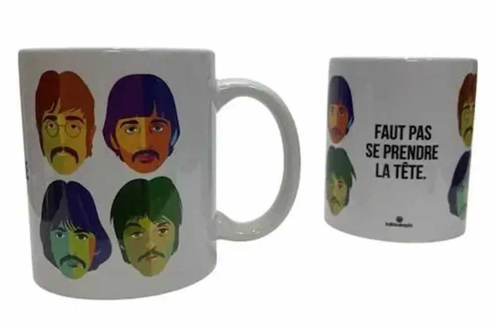 Tasses et mugs - Mug Geo Beatles en français - KALIDOSKOPIO