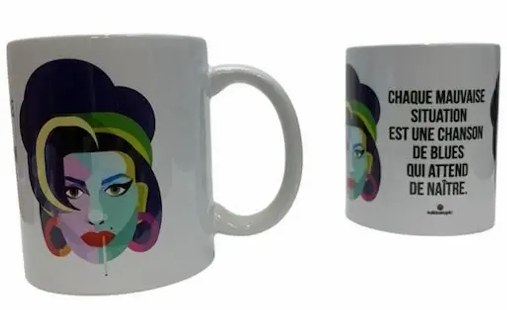 Tasses et mugs - Tasse Geo Amy en français - KALIDOSKOPIO