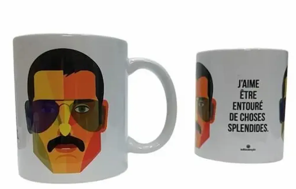 Tasses et mugs - Mug Geo Fredy en français - KALIDOSKOPIO