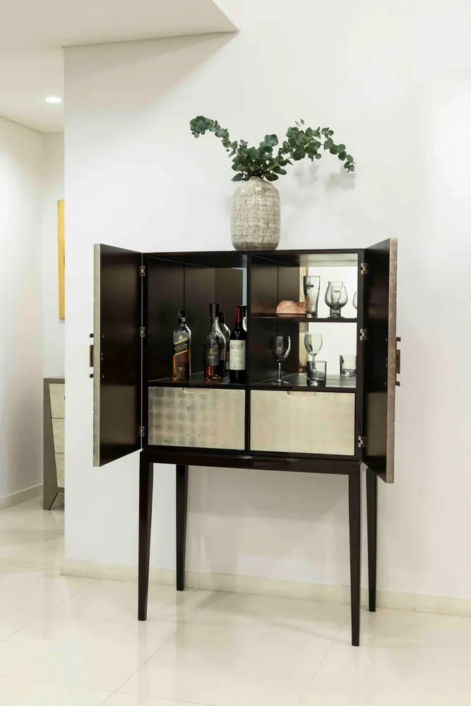 Sideboards - IMPERIA - lacquer bar cabinet - MAI HOME DECOR PTE LIMITED