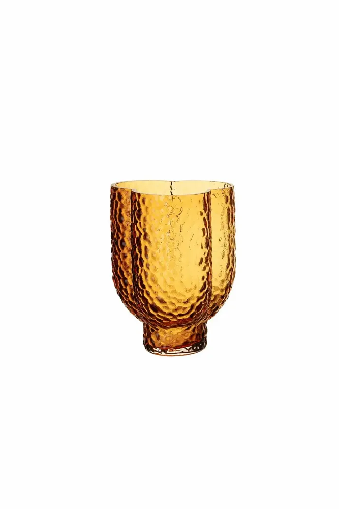 Vases - Vase verre fait main sur pieds style murano - PETAL series - ELEMENT ACCESSORIES
