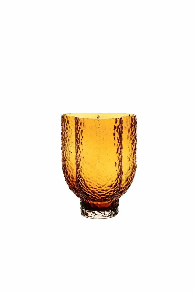 Vases - Vase verre fait main sur pieds style murano - PETAL series - ELEMENT ACCESSORIES
