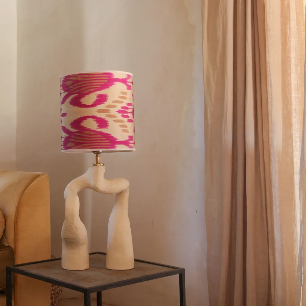 Table lamps - Two Swans a unique handmade ceramic table lamp - STUDIO WILD ORANGE