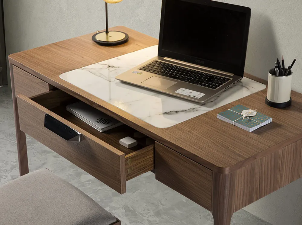 Autres tables  - Coiffeuse en bois de noyer - ANGEL CERDÁ