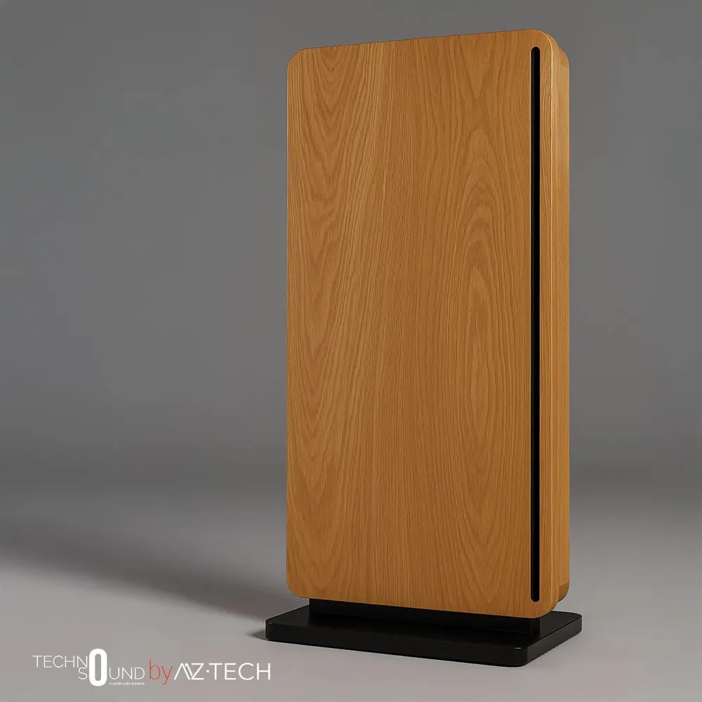 Enceintes et radios - MEUBLE SONORE : LE TOTEM - TECHNO-SOUND