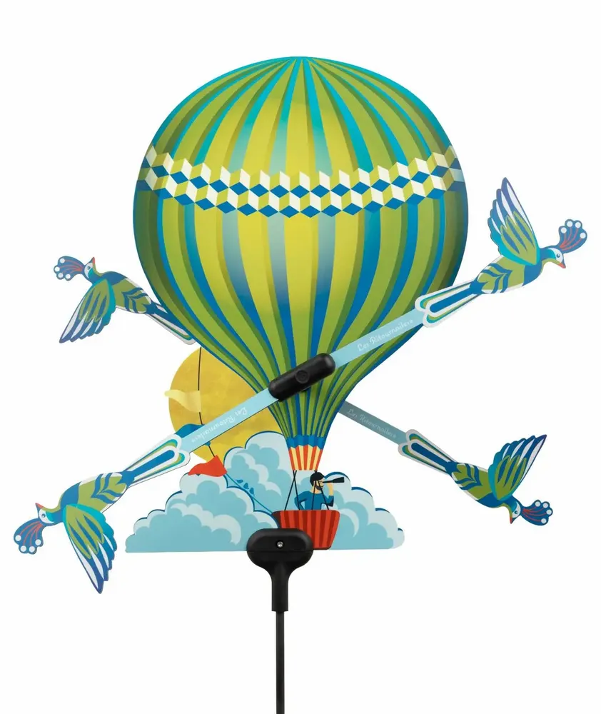 Outdoor decorative accessories - Alain Ballon weather vane - LES RITOURNAILES