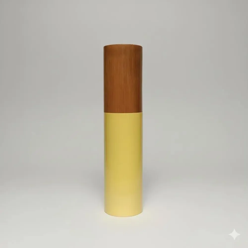Objets de décoration - Bambou naturel laqué - SATCHA