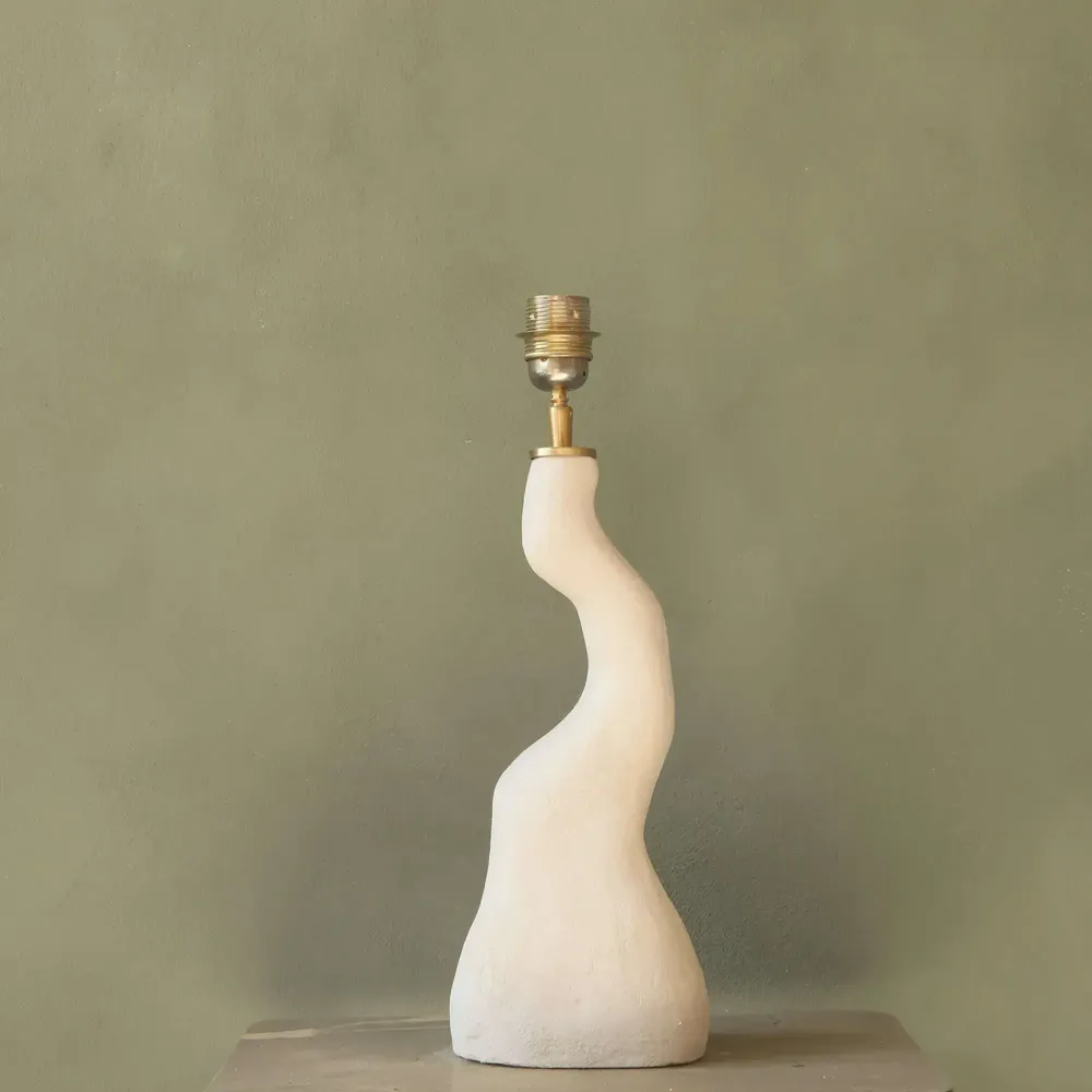 Lampes de table - Flamenco ceramic table lamp unique piece - STUDIO WILD ORANGE