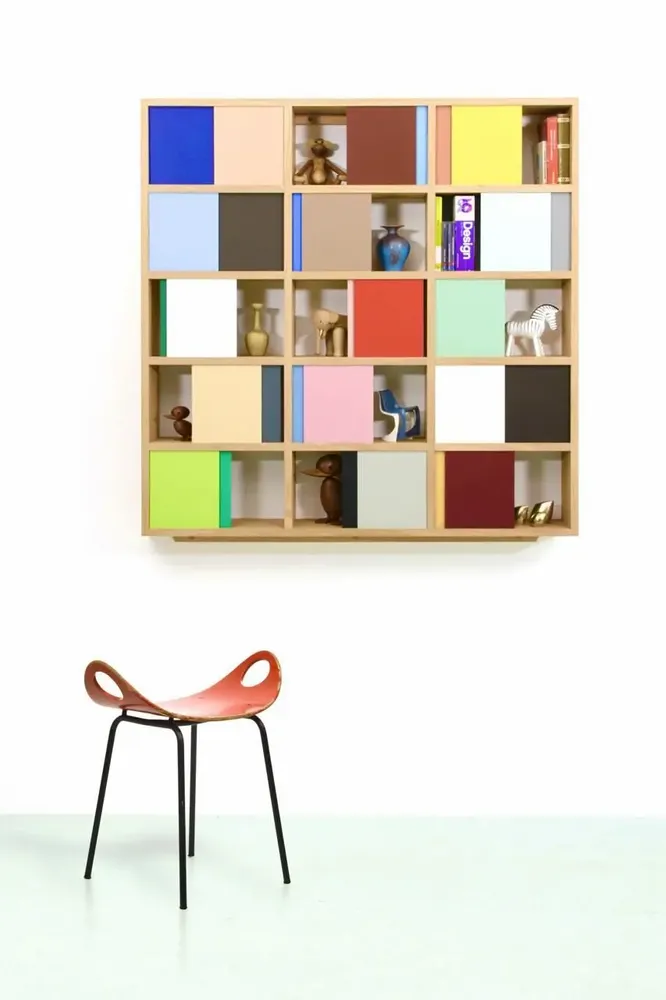 Bookshelves - Cache-Cache Limited Edition Wall Bookcase - JL STUDIO
