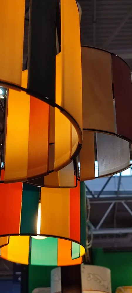 Objets de décoration - LAMPE POP STRIPE L'AUTOMNE - ZARALOBO