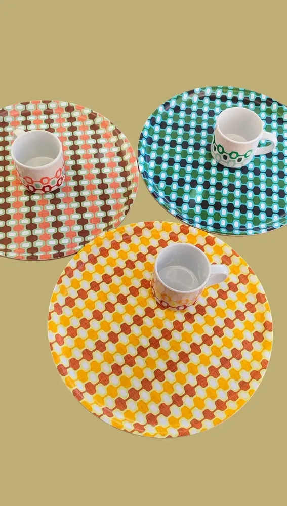 Trays - IPANEMA GRAPHIC TRAYS - ZARALOBO