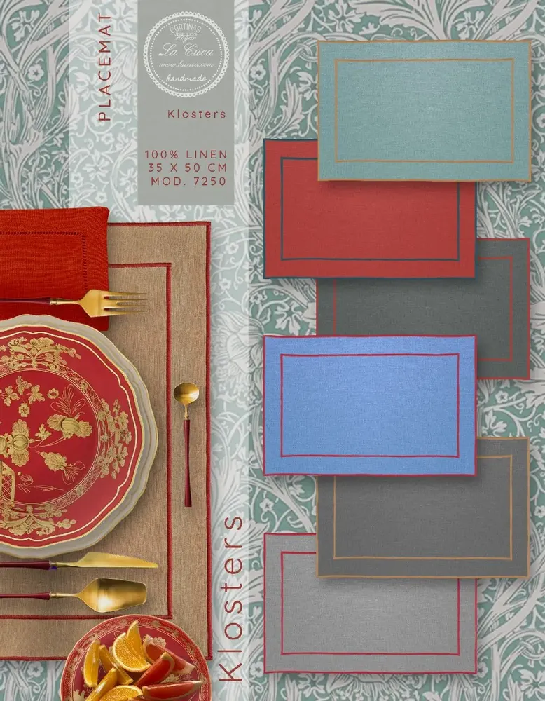 Sets de table - KLOSTERS NAPPERON EN LIN - LA CUCA