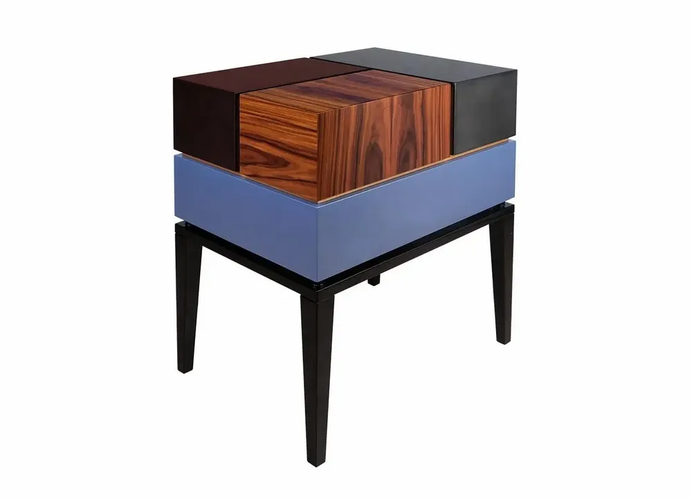 Tables de nuit - Table de chevet Proportion II fabriquée à la main au Portugal par Mala - MALABAR