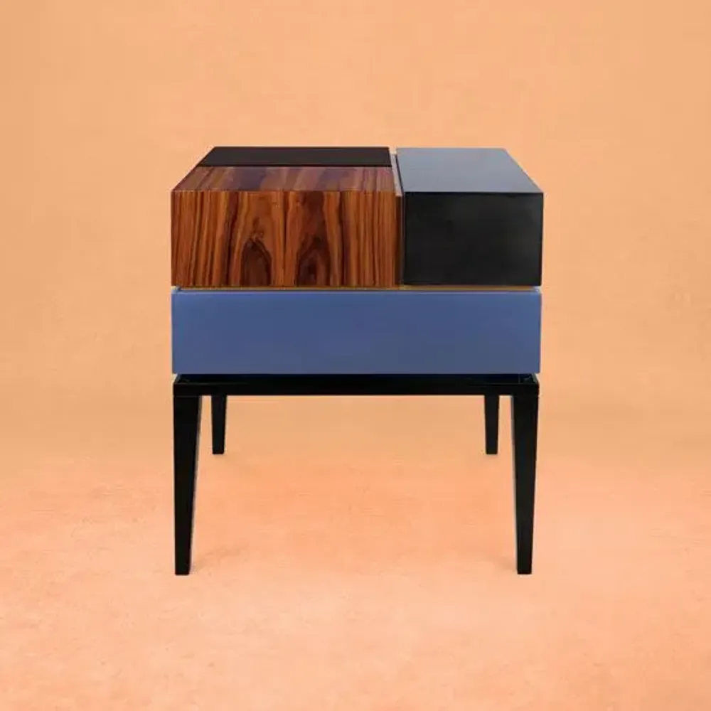 Tables de nuit - Table de chevet Proportion II fabriquée à la main au Portugal par Mala - MALABAR