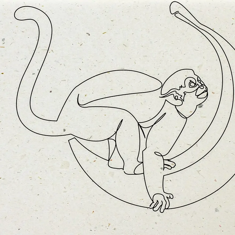 Gifts - Note card - Minimalist illustration - COSETTE ET LES LYS