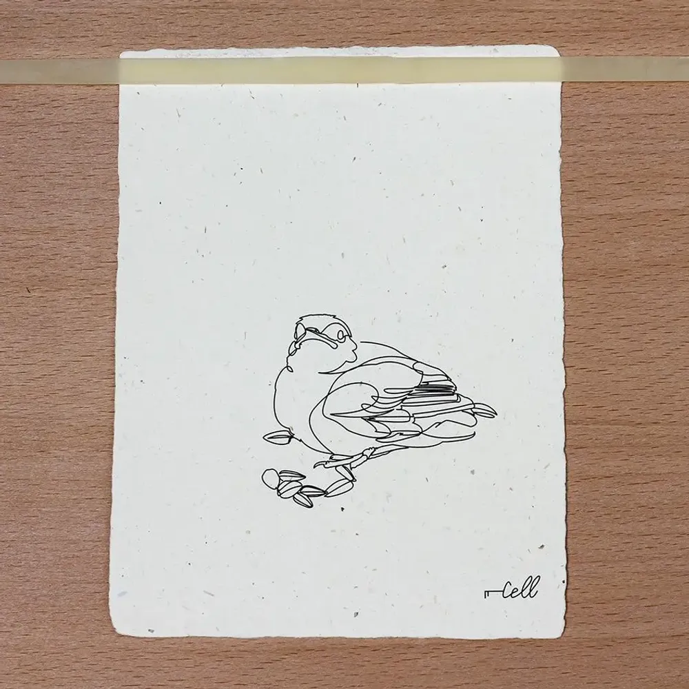 Gifts - Note card - Minimalist illustration - COSETTE ET LES LYS