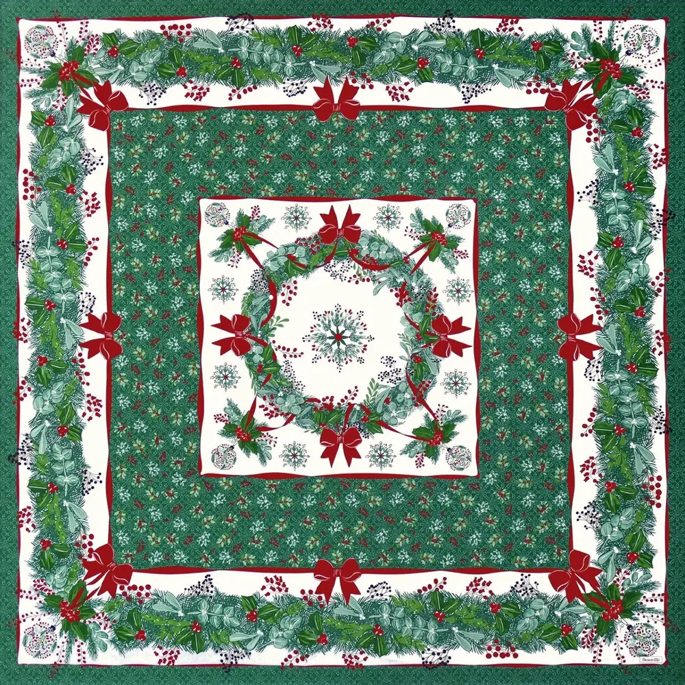 Table linen - New Year's Eve tablecloth - BEAUVILLÉ