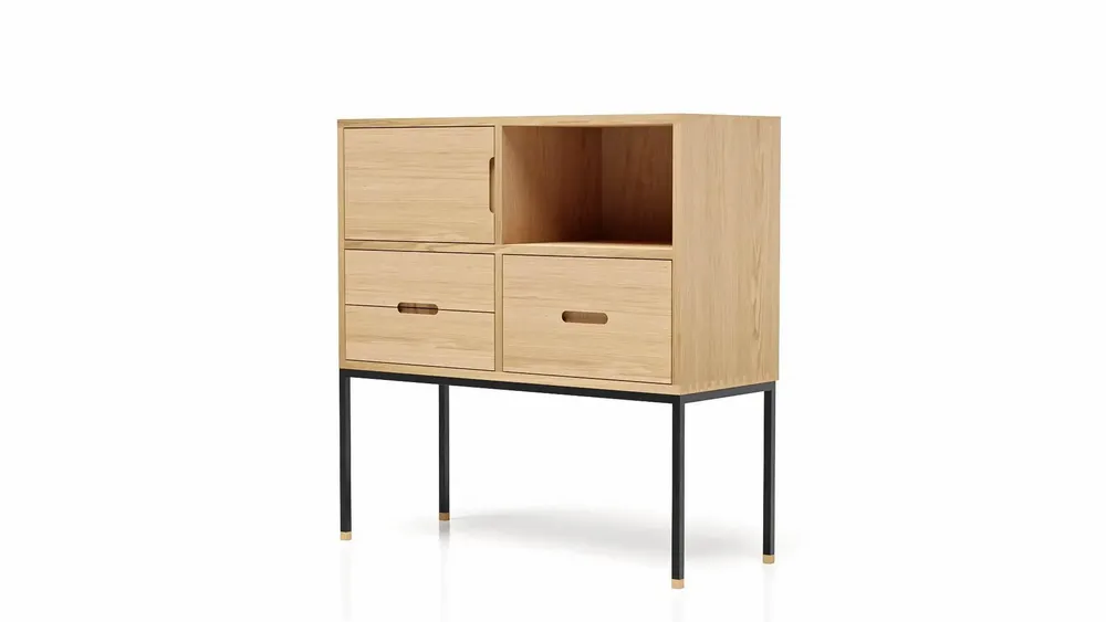 Sideboards - Meuble d'entrée sur mesure. Modèle Cosmopol ME03 - JL STUDIO