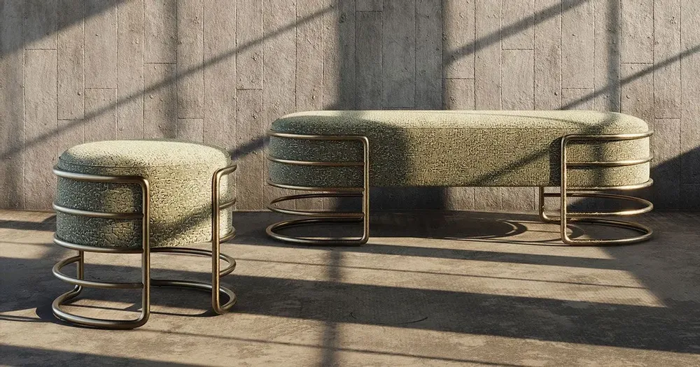Benches - Eero Bench Handmade in Portugal By Porus Studio - PORUS STUDIO