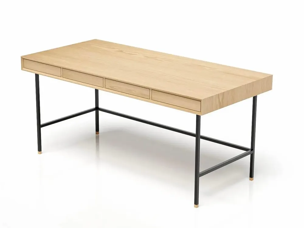 Desks - Made-to-measure desk model Roman RO4 - JL STUDIO