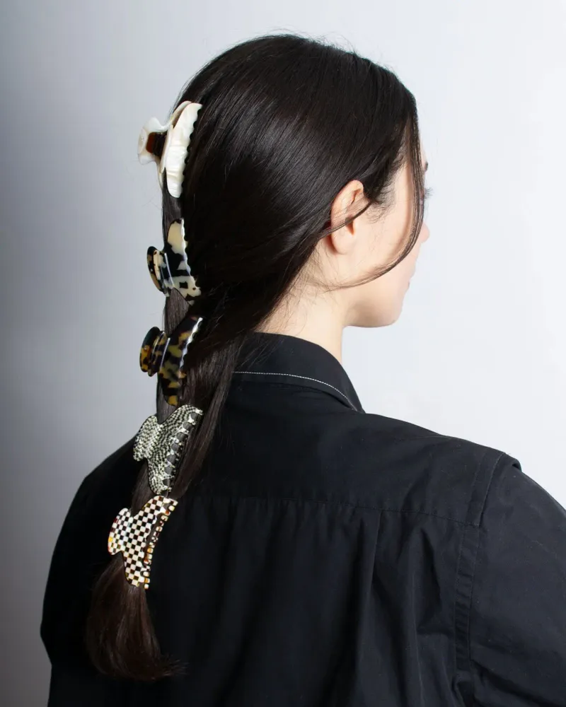 Hair accessories - Small French Hair Claw Jaw Clip - Tokyo - ORRIS LONDON