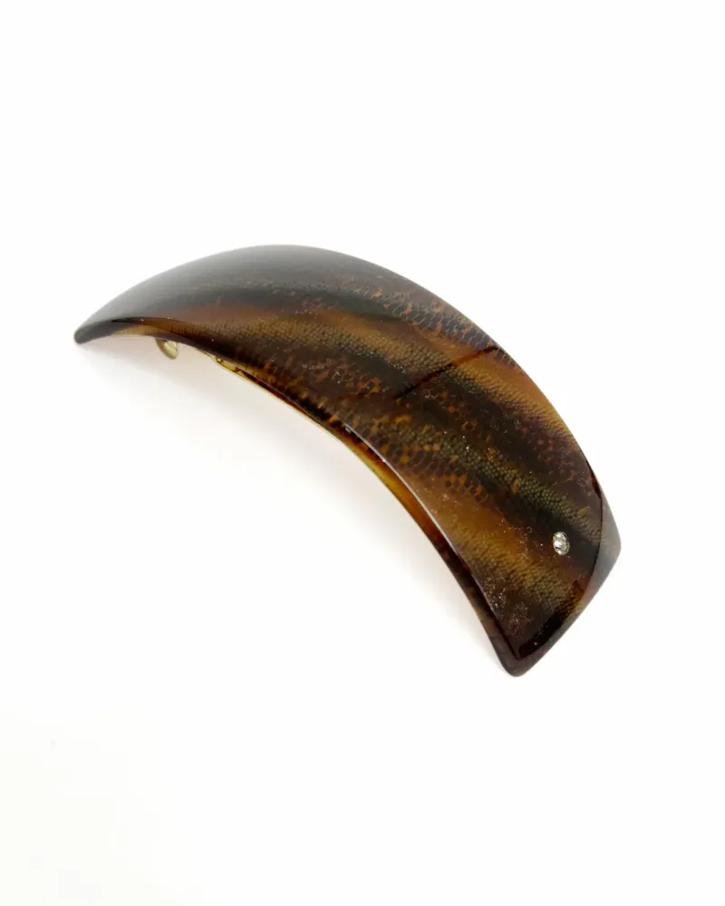 Barrettes - The Arc French Hair Barrette Clip - 8 Colours - ORRIS LONDON