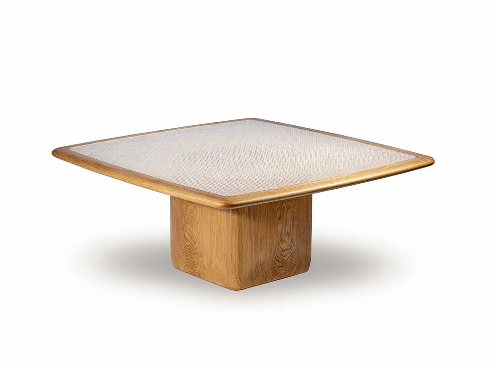 Coffee tables - Bossa Square Coffee Table in Natural Oak - DUISTT
